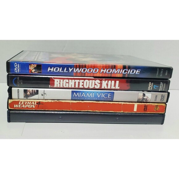 Police Action DVD Lot Righteous Kill Miami Vice End of Watch Homicide Set - Picture 15 of 15